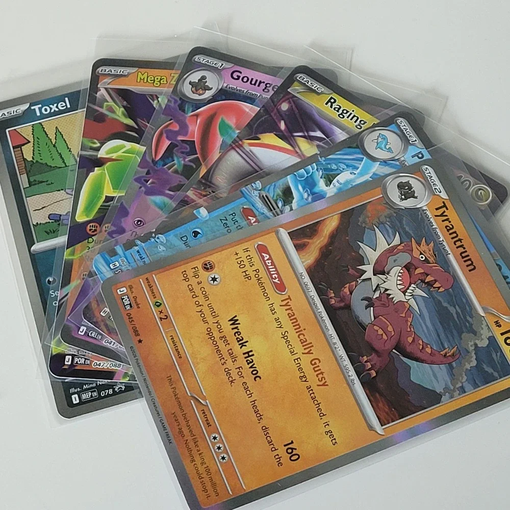 Pokemon Card Lot 40ct Mixed Holo Reverse Holo Double Rare ex Promo TCG Bundle